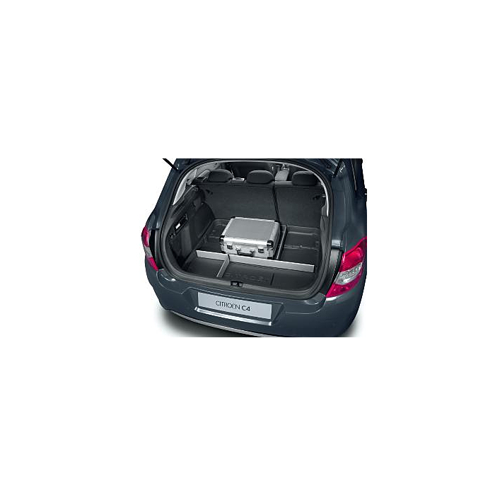 Citroën C4 (2010 - 2018) cargo liner with compartments