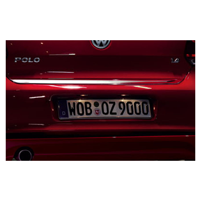 Volkswagen Polo 2009 - ..  trim tailgate chrome