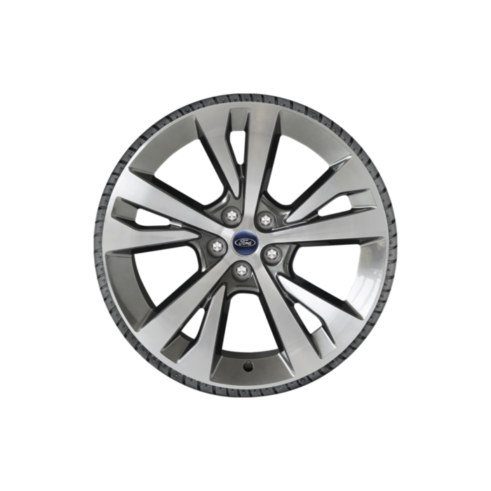 Ford Explorer (08/2019 - ..) alloy wheel with winter tire 20", 5 x 2-spoke design, silver