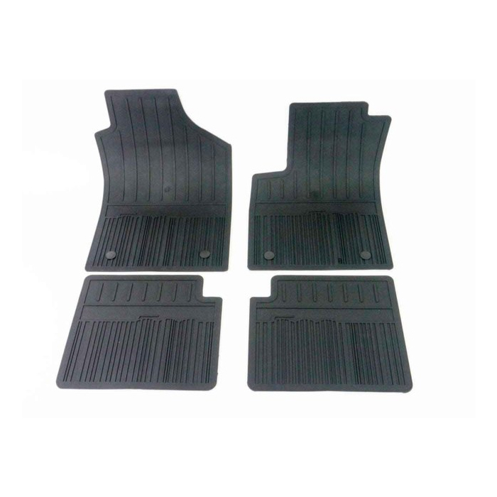 Fiat 500/500c vloermatten rubber voor en achter