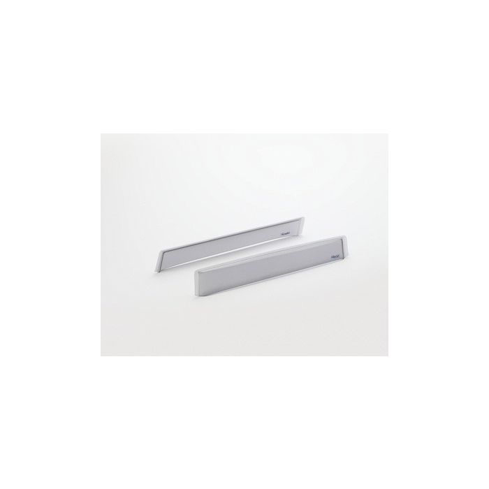 Ford Fusion 2002 - 2012 ClimAir, wind deflector for rear door windows, light grey