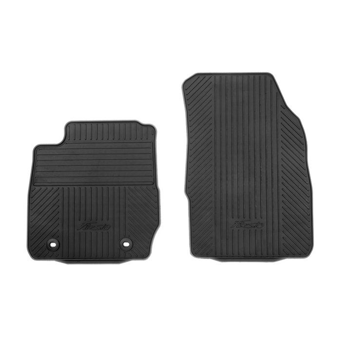 Ford Fiesta 23/02/2011 - 2017 rubber floor mats front, black