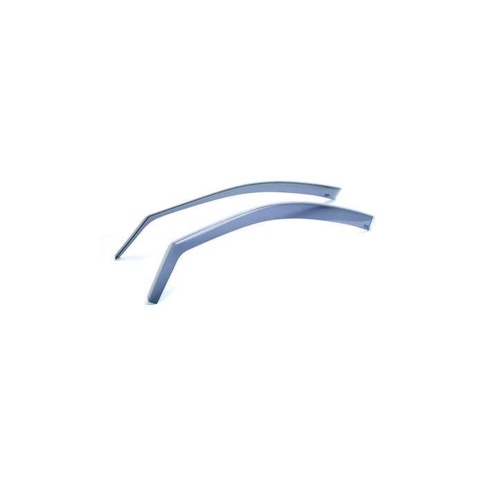 Ford Focus 07/2004 - 2011 hatchback ClimAir, wind deflector for front door windows, light grey