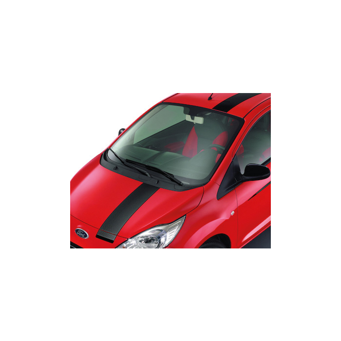 Ford Ka 09/2008 - 2016 striping Grand Prix II (carbon-look) without roof spoiler