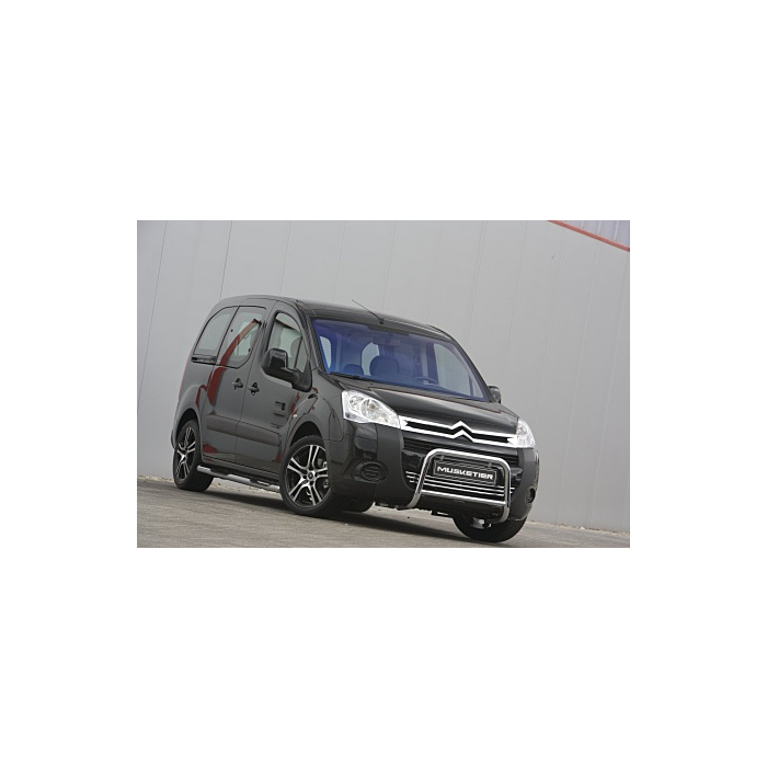 Musketier Citroën Berlingo III/Peugeot Partner III bullbar stainless steel