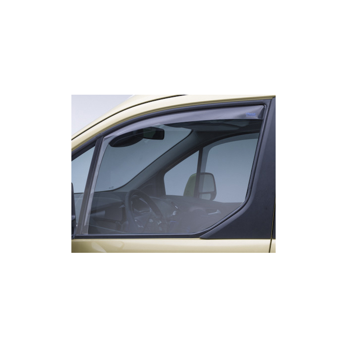Ford Tourneo Connect / Transit Connect (10/2013 - 03/2024) wind deflectors, side window for front door windows, light gray