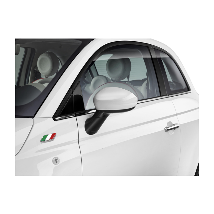 Fiat 500/500c mirror covers white