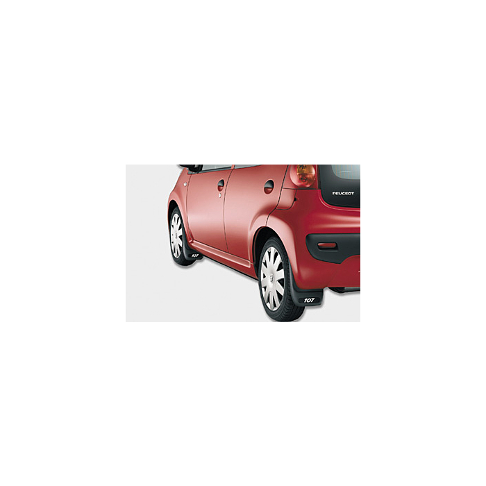 Peugeot 107 mud flaps front