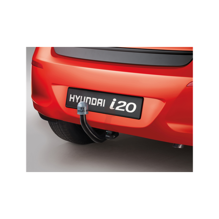 Hyundai i20 3-drs (2012 - 2015) tow bar, horizontal detachable