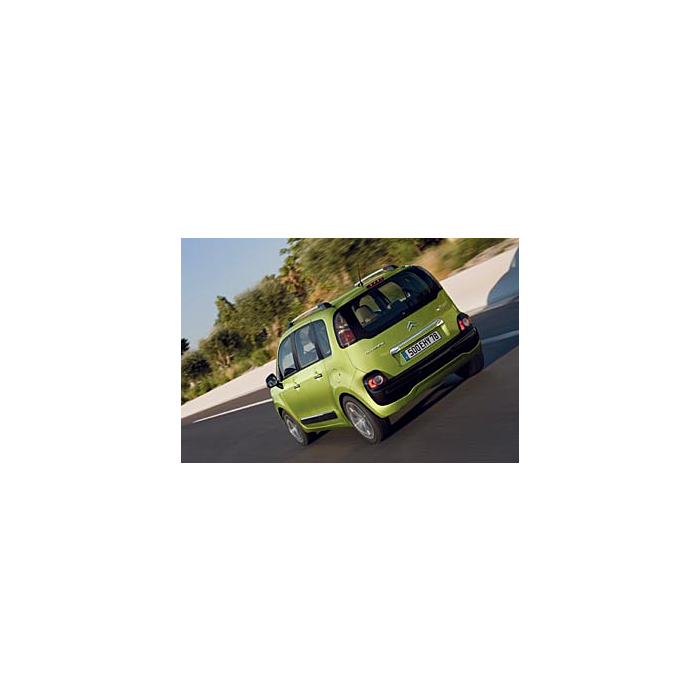 Citroën C3 Picasso molding handle trunk