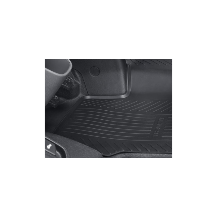 Ford Transit (01/2014 - ..) / Transit Custom (08/2012 - 09/2023) floor mats all-weather front, black
