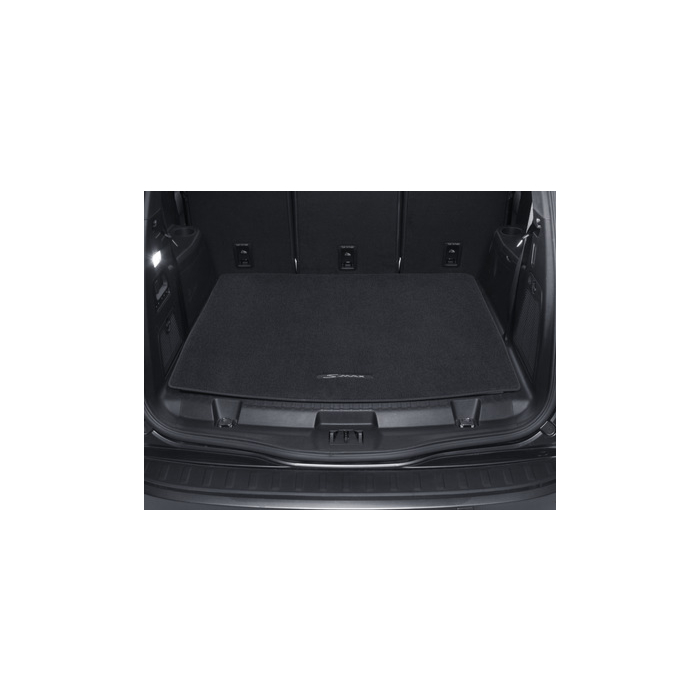 Ford S-MAX (05/2015 - 06/2019) trunk mat black, with S-MAX logo (7-seater)