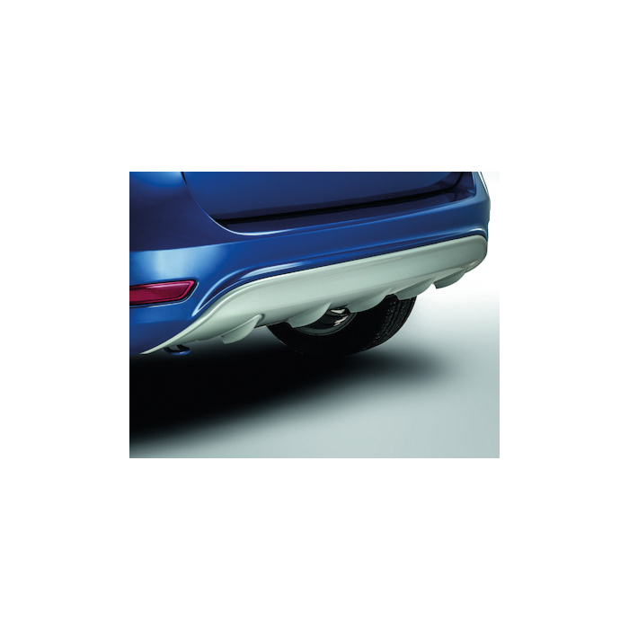 Ford B-MAX (2012 - 2018) skid plate rear bumper silver