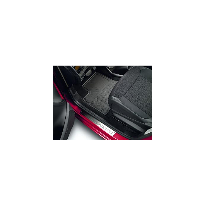 Citroën C4 Grand Picasso (2006 - 2013) floor mats 3th row rubber