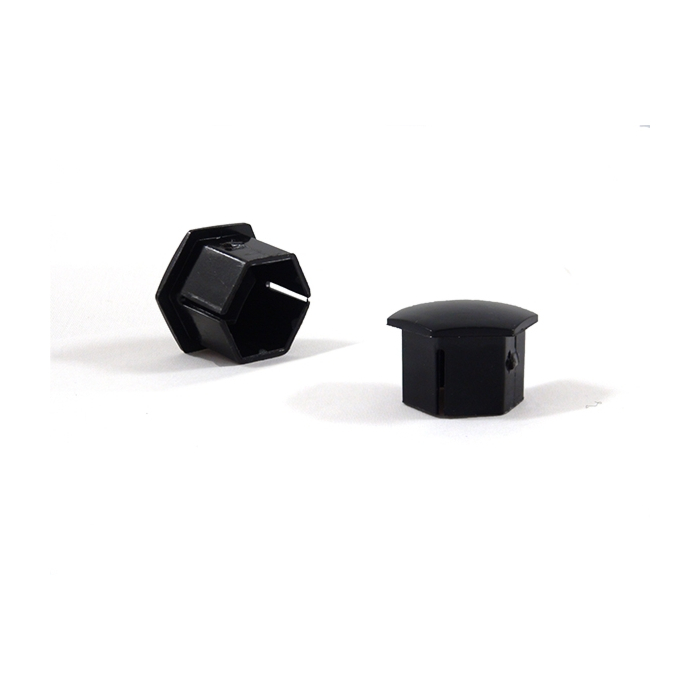 Citroën covers for the wheel bolts glossy black18mm