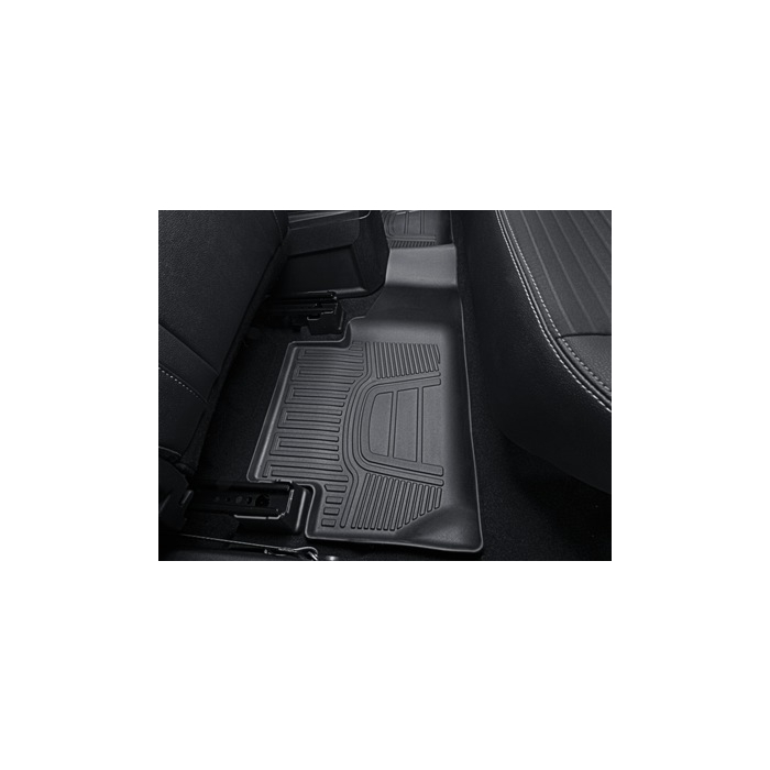 Ford EcoSport (10/2017 - ..) floor mats, all-weather rear, black