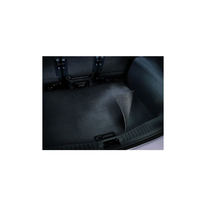 Ford Grand C-MAX 11/2010 - .. luggage compartment mat reversible black, with C-MAX logo