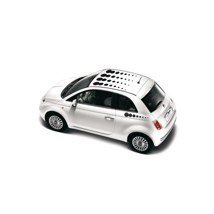 Fiat 500/500c balls sticker