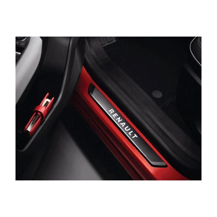 Renault instaplijsten rvs verlicht