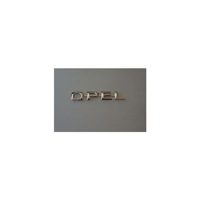 Opel name plate