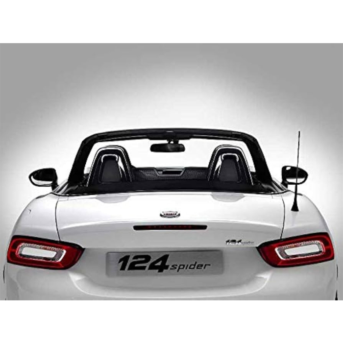 Fiat 124 Spider headrests with black frame