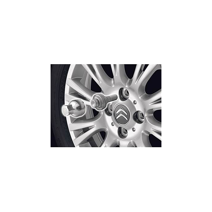 Citroën C1 / Peugeot 108 locking bolts for alloy wheels