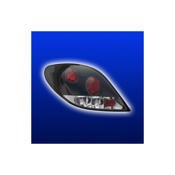 Musketier Peugeot 207 hatchback clear tail lights set black