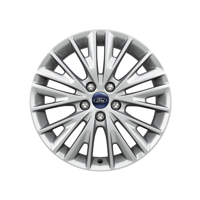 Ford C-MAX (11/2010 - 09/2018) / Focus (01/2011 - 03/2018) alloy wheel 17" 10-spoke Premium design, silver
