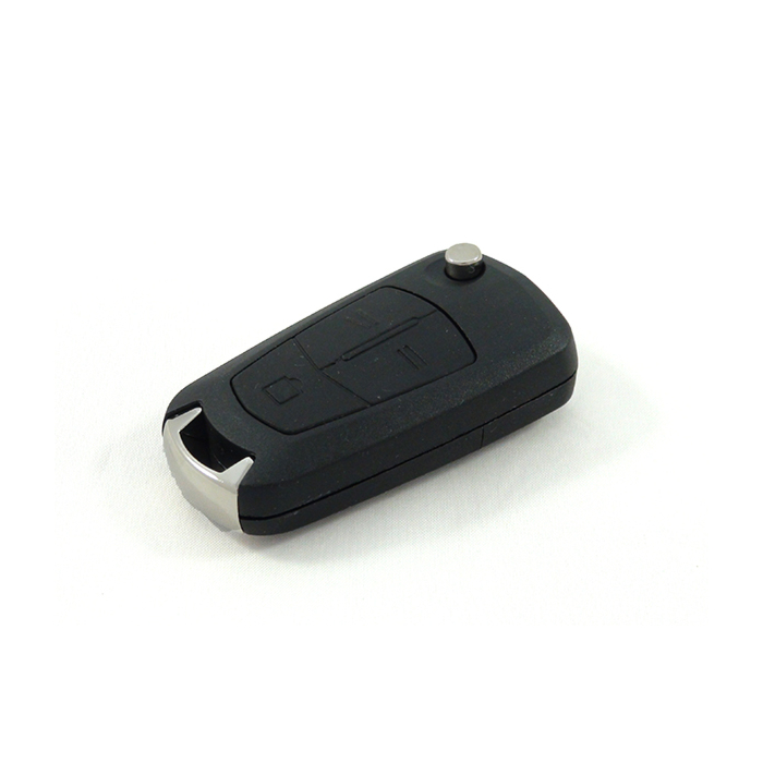 Opel folding key housing with three buttons