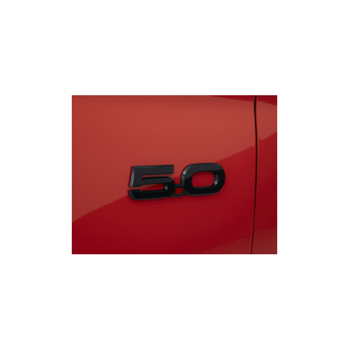 Ford Mustang (03/2015 - 03/2023) 5.0 emblem left side, black