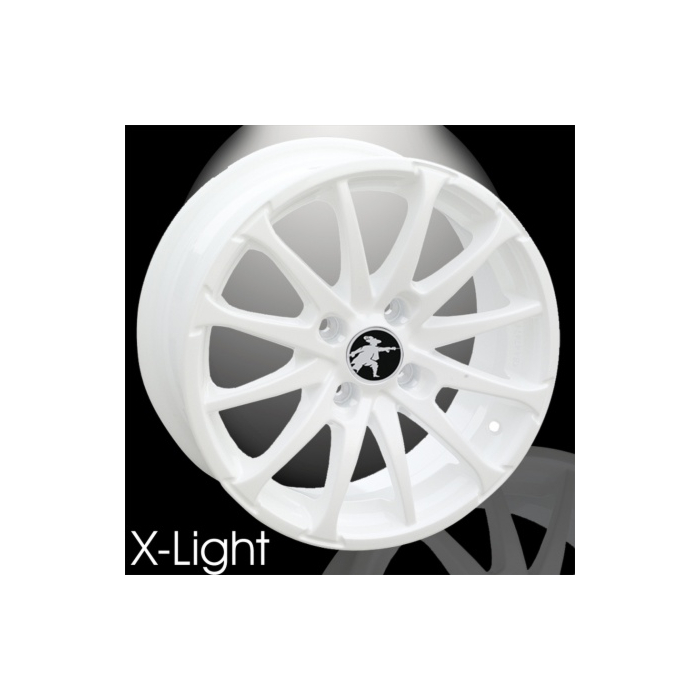 Musketier Citroën C5 2001 - 2008 lichtmetalen velg X-Light 7Jx17 wit gelakt