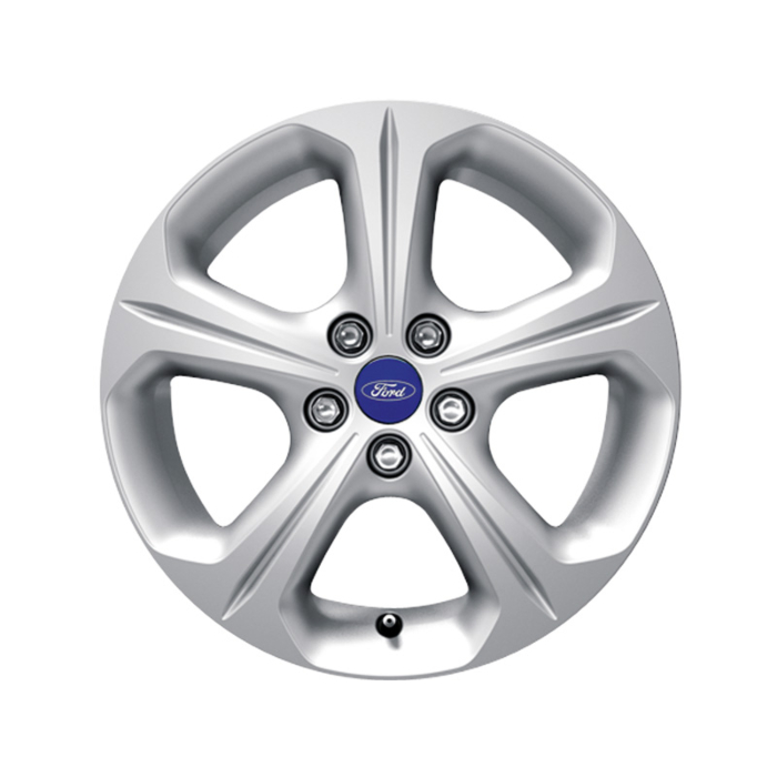 Ford lichtmetalen velg 17" 5-spaaks design, zilver