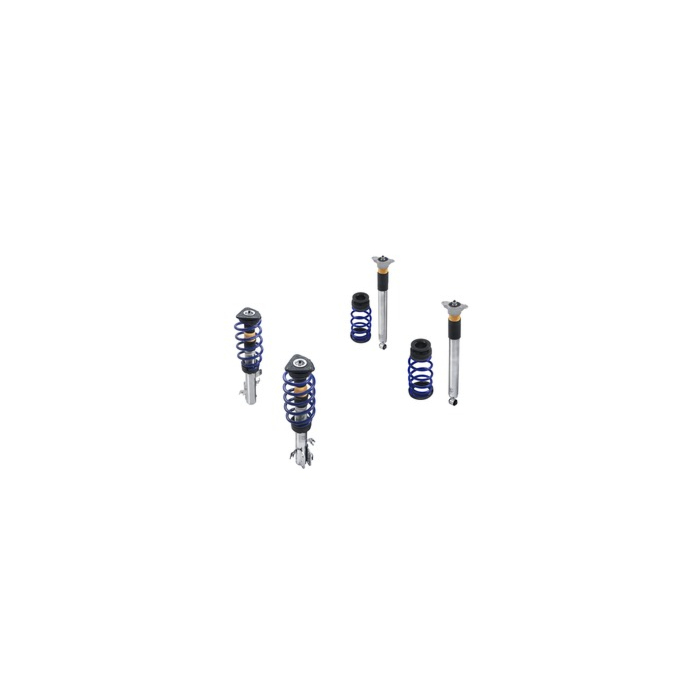 Ford Fiesta (07/2017 - 2023) ST coilover kit stainless steel with powder-coated springs in Ford Performance blue