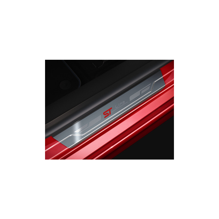 Ford Fiesta (07/2017 - 2023) front door sills, with ST-Line logo