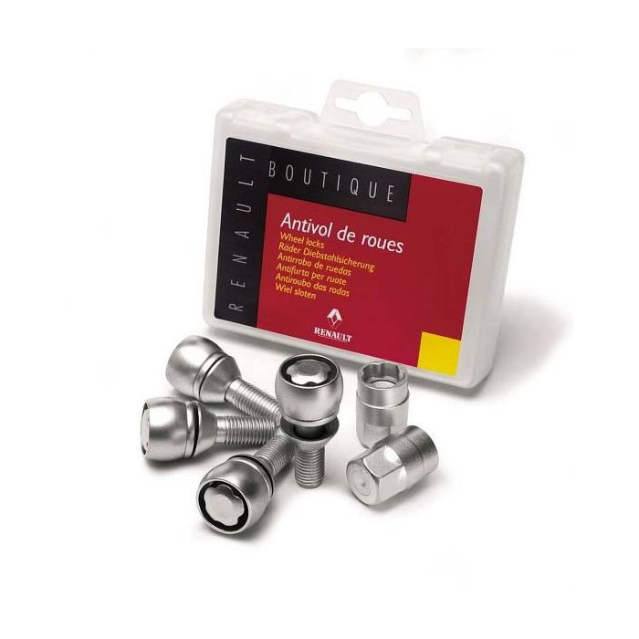 Renault anti-theft wheel nuts for alloy wheels M12