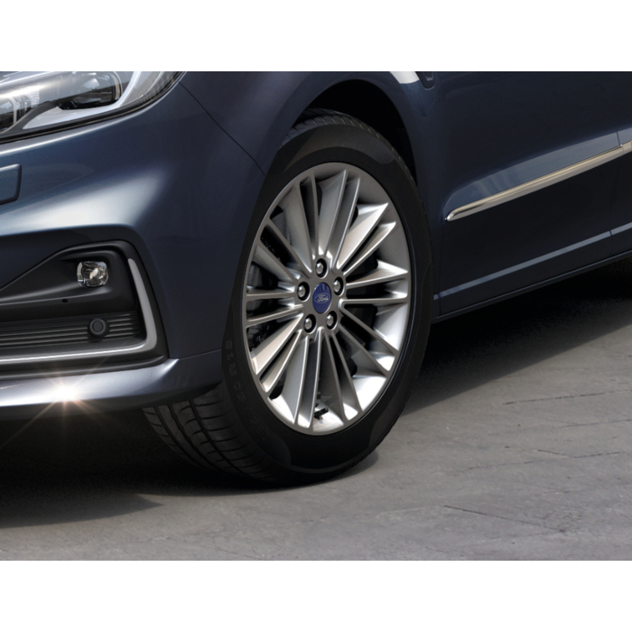 Ford S-MAX (06/2015 - 04/2023) alloy wheel 18" 10 X 2-spoke design, Dark Stainless