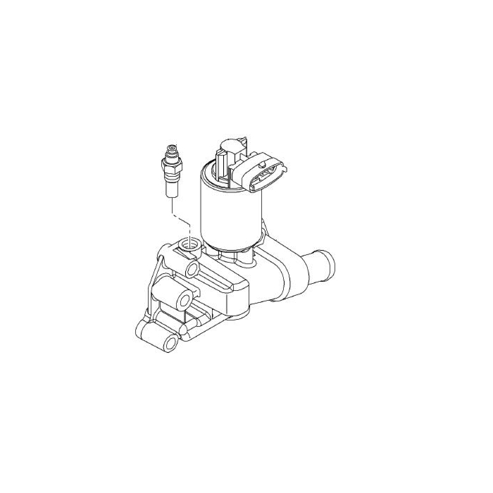 Opel Corsa B / Tigra A EGR-valve