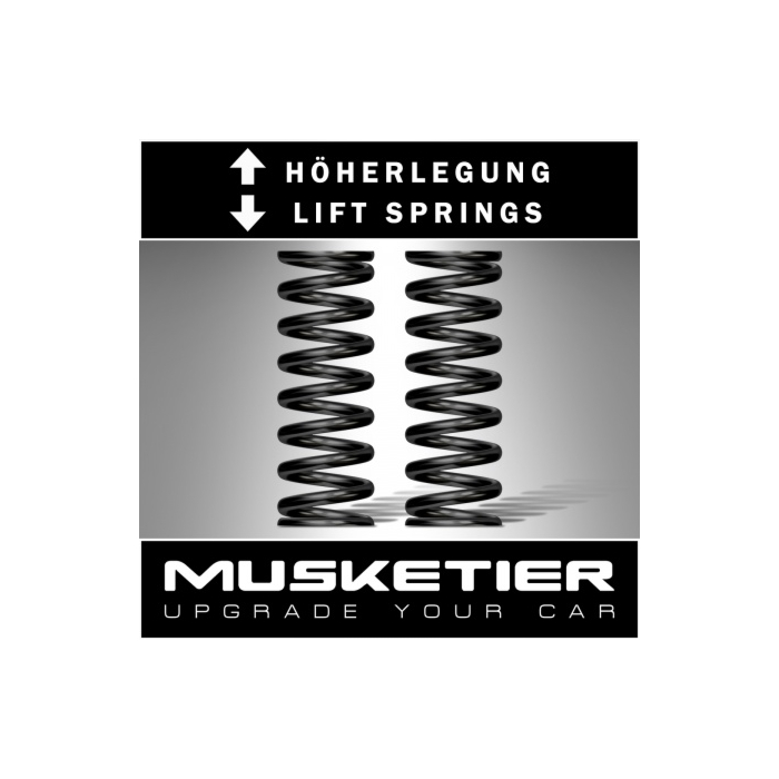 Musketier Citroën C4 Cactus verhogingsveren ca. 25 mm