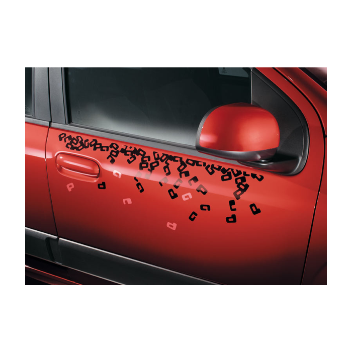Fiat Panda 2011 - .. sticker lettering