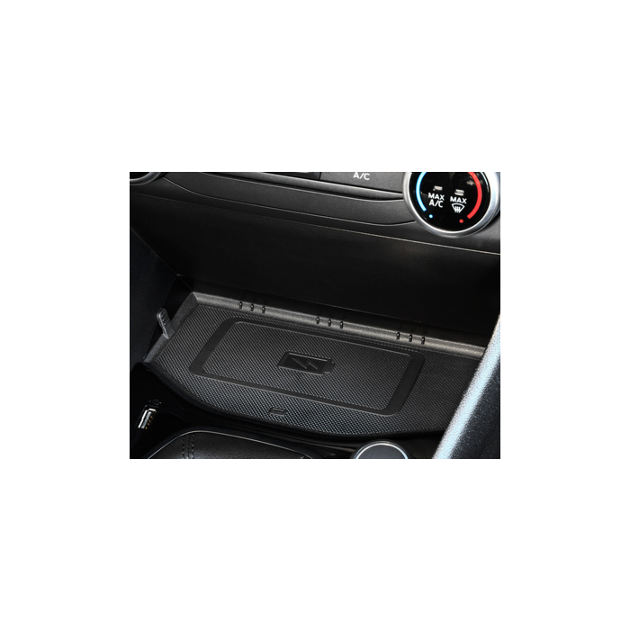 Ford Fiesta (07/2017 - 2023) Qi set for wireless charging integrated vehicle-specific solution