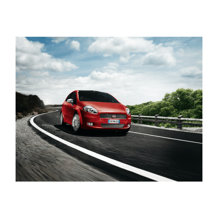 Fiat Grande Punto sport grille chromed