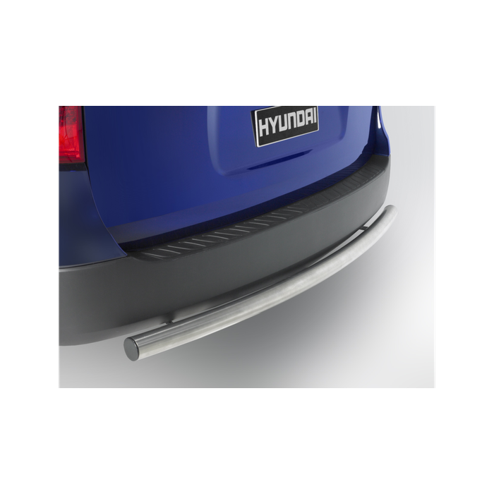 Hyundai H1 (2008 - 2015) rear bumper protection, chrome optic