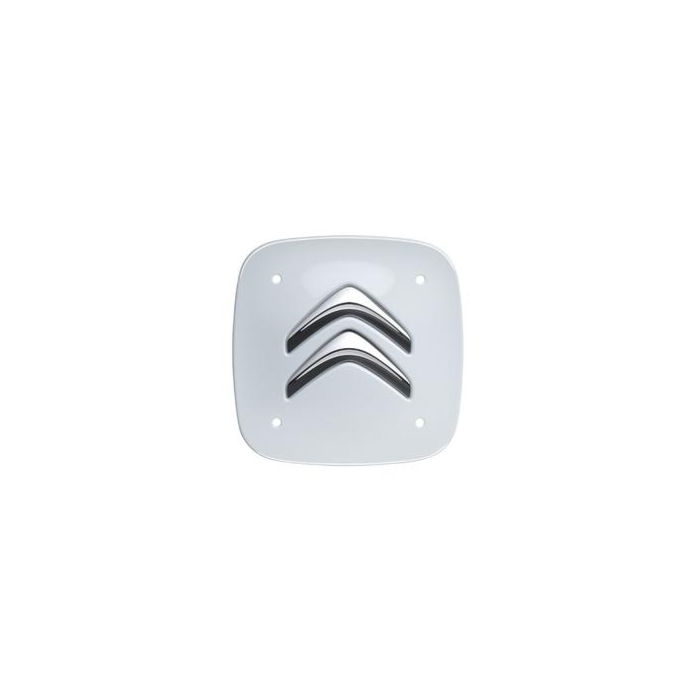 Citroen hub caps set of 4 white square