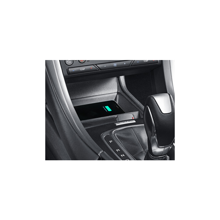 Ford Mondeo (09/2014 - ..) Qi set for wireless charging integrated vehicle-specific solution
