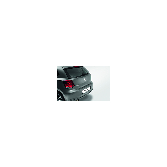 Volkswagen Polo 2009 - ..  trim rear bumper transparent
