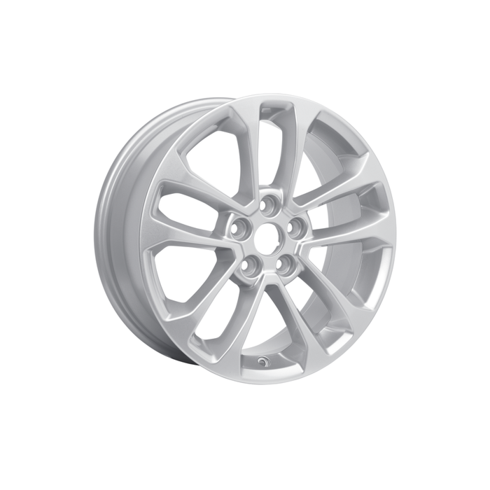 Ford Kuga (12/2019 - ..) alloy wheel 17" 5 x 2-spoke design, Shadow Silver