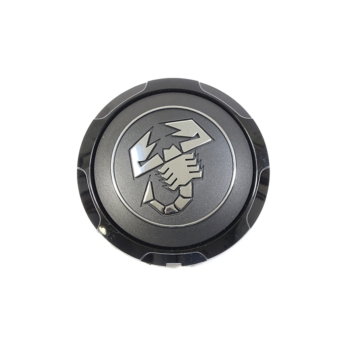 Abarth 500 center cap black / dark grey