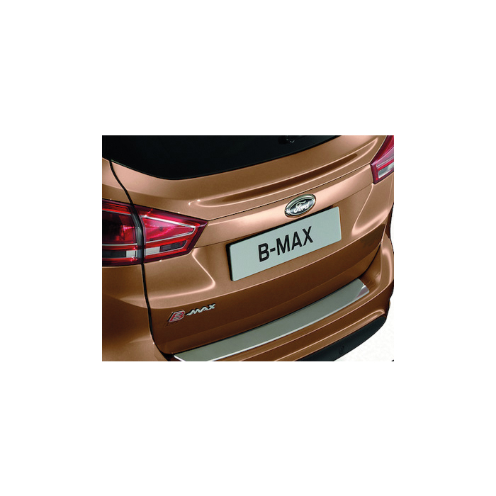 Ford B-MAX 2012 - 2018 rear bumper load protection polished stainless steel