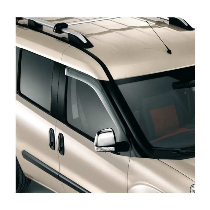Fiat Doblo 2010 - 2016 mirror caps chrome