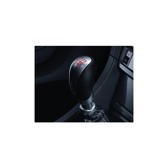 Ford Fiesta (09/2008 - 10/2012) / Focus (01/2008 - 12/2010) gear shift knob with red illuminated shift pattern